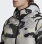Пуховик мужской Adidas Down Regen Camo Hooded Puffer Jacket Grey HK5030