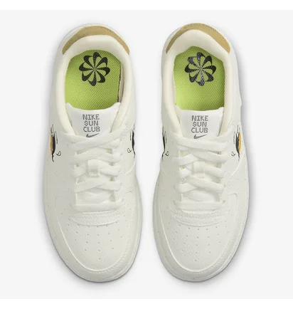 Кроссовки детские Nike Air Force 1 Lv8 Nn White Dq7690-100