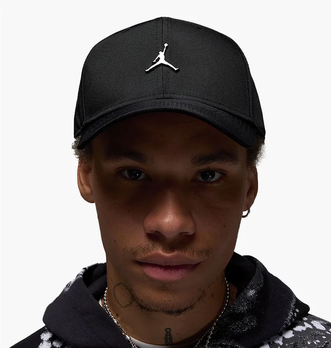 Кепка чоловіча Air Jordan RiseStructured Metal Jumpman Hat Black HM5750-010