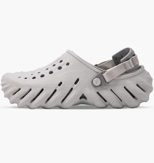 Тапочки чоловічі Crocs Echo Clog Grey 207937-1FT