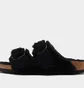 Сандалі жіночі Birkenstock Arizona Teddy Shearling Womens Black 1023105