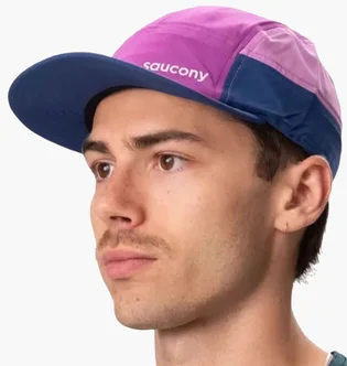 Кепка унисекс Saucony Remix Hat Violet SAU800074-ORS5