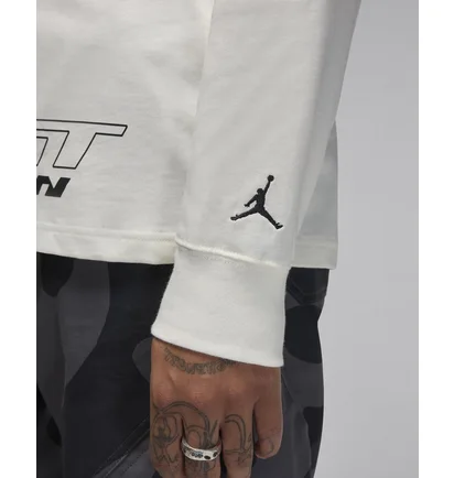 Лонгслів чоловічий Air Jordan T-Shirt Mvp Beige FZ1971-133