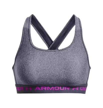 Топ женский Under Armour Crossback Mid Hth-Sport-Bh Grey 1361036-558
