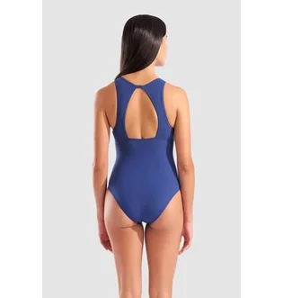 Купальник женский Arena Mesh Angle Swimsuit Vent Back Blue 010191-700