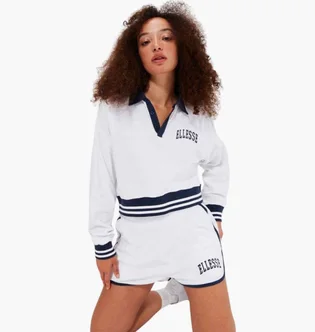 Кофта женская Ellesse Crocetta Cropped Sweatshirt White SGV20265-908