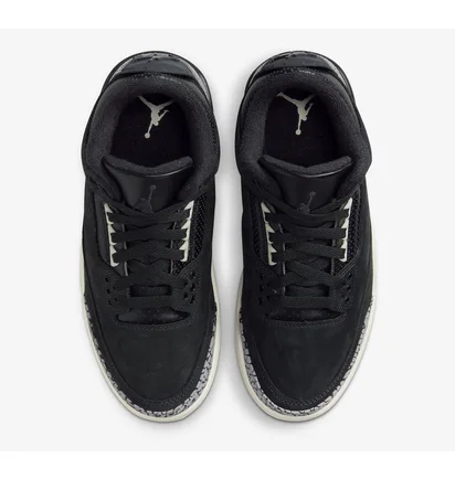 Кроссовки женские Air Jordan 3 Retro Off Noir Black CK9246-001