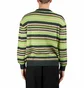Свитер Metalwood Studio Striped Mohair Knit Green MWS24-15-101-DGRN