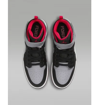 Кроссовки мужские Air Jordan 1 Hi Flyease Black/Grey CQ3835-010