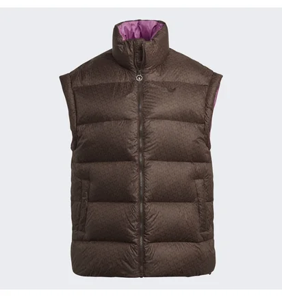 Жилетка жіноча Adidas Down Vest Brown HK5243