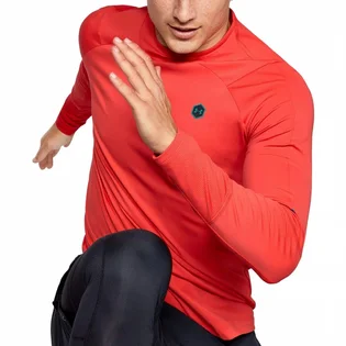 Лонгслів чоловічий Under Armour Coldgear Rush Mock Long Sleeve Training Top Red 1348052-646