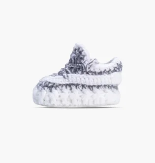 Кросівки дитячі Baby Sneakers Yzy 350 Static White/Grey YZY01