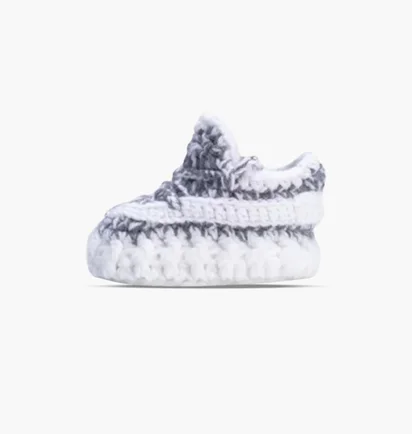 Кросівки дитячі Baby Sneakers Yzy 350 Static White/Grey YZY01