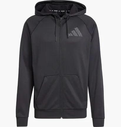 Толстовка мужская Adidas Game And Go Training Black IN5560