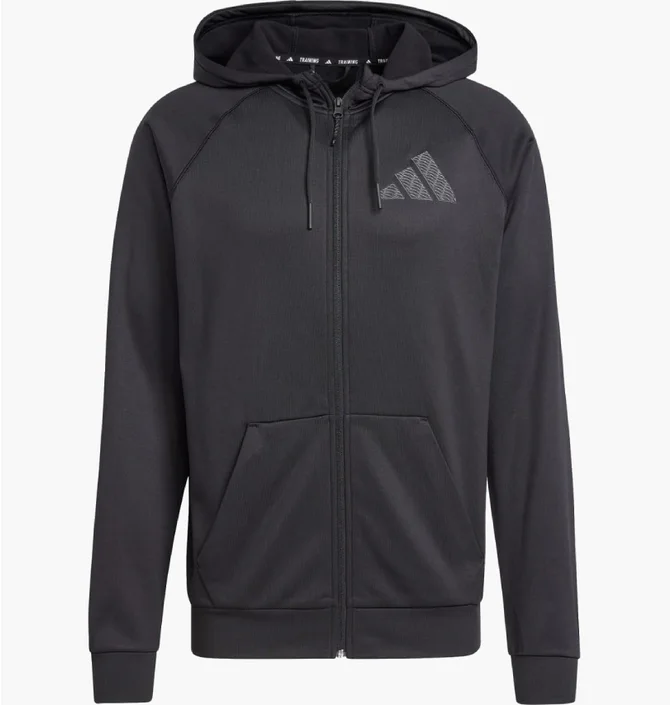 Толстовка мужская Adidas Game And Go Training Black IN5560