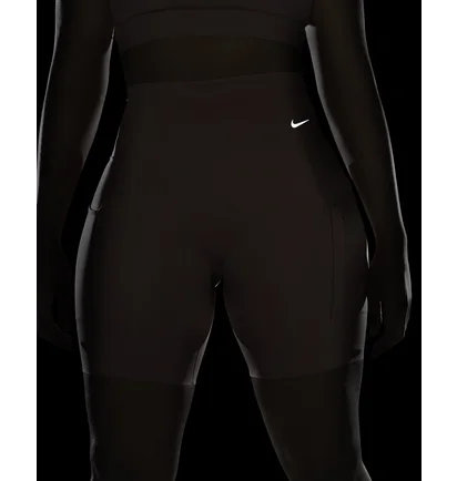 Топ женский Nike Go WomenS Firm-Support High-Waisted 8 Biker Shorts With Pockets Peach DQ5923-618