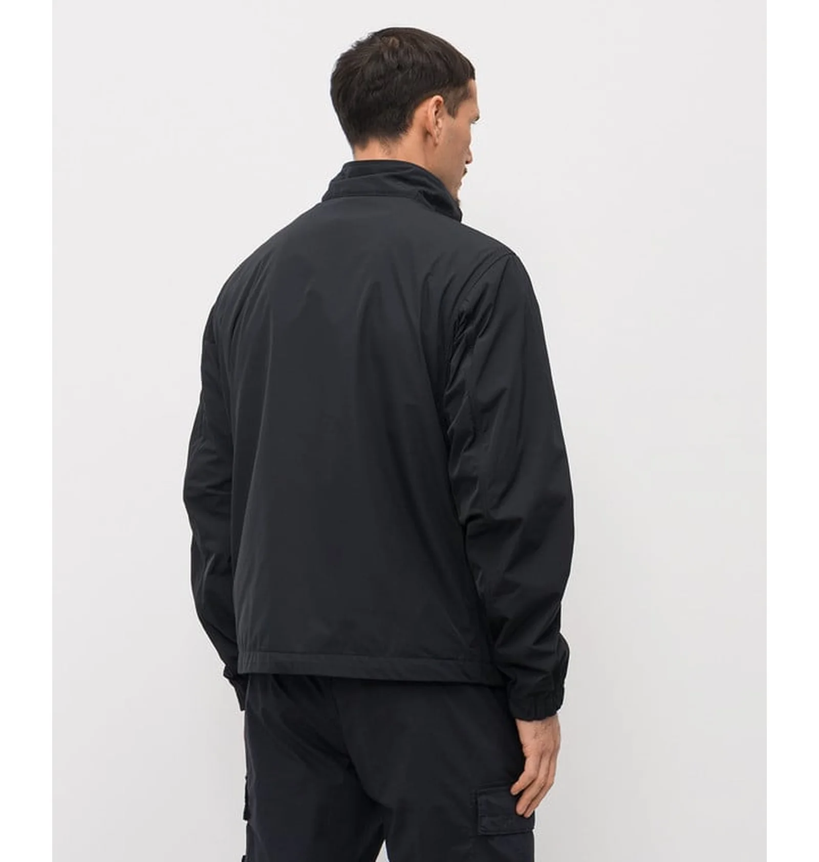 ᐉ Куртка чоловіча Stone Island Micro Twill Zip-Up Black