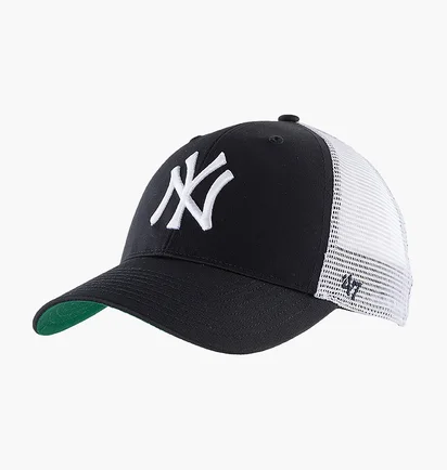Кепка унисекс 47 Brand Mlb New York Yankees Branson Mvp Black B-BRANS17CTP-NY