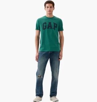 Футболка мужская Gap Everyday Soft Crewneck T-Shirt Green 855769011