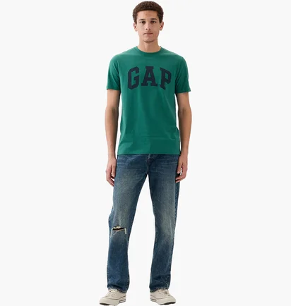 Футболка чоловіча Gap Everyday Soft Crewneck T-Shirt Green 855769011