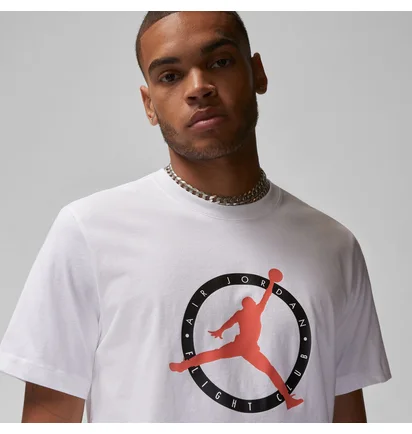 Футболка чоловіча Air Jordan Graphic White DV8436-100