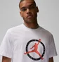 Футболка чоловіча Air Jordan Graphic White DV8436-100