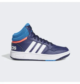 Кросівки дитячі Adidas Hoops Mid Shoes Blue/White Gw0400