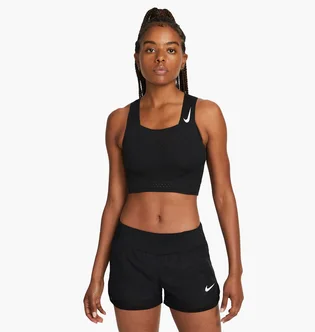 Топ женский Nike Dri-Fit Adv Aeroswift WomenS Running Crop Top Black DM8728-010