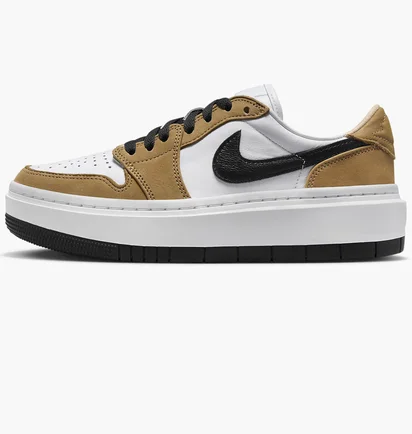 Кроссовки женские Air Jordan 1 Elevate Low WomenS Shoes White/Brown DH7004-701