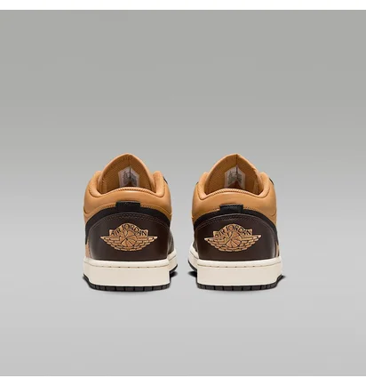 Кросівки чоловічі Air Jordan 1 Low Se Orange/Brown HQ3603-201
