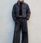 Пуховик женский H&M Short Puffer Jacket Grey 1228408007