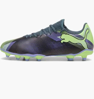 Бутси чоловічі Puma Future 7 Play Firm Ground/Artificial Ground Soccer Cleats Black/Green 107939-03