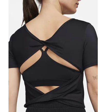 Футболка женская Nike One Classic Crop Top Dri-Fit Black FN2851-010
