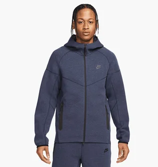 Толстовка мужская Nike Tech Fleece Full-Zip Windrunner Hoodie Blue FB7921-473