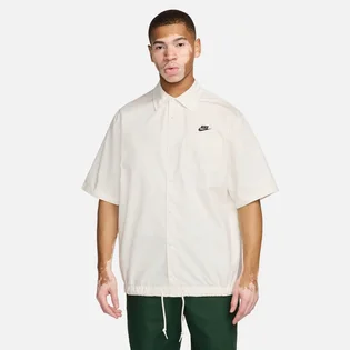 Сорочка чоловіча Nike Club Oxford Button-Down Short-Sleeve Shirt Beige FN3902-133