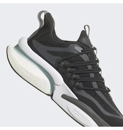 Кросівки чоловічі Adidas Alphaboost V1 Sustainable Boost Lifestyle Running Shoes Black Hp2758
