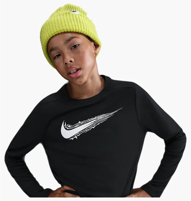 Лонгслів дитячий Nike Dri- F I T Long- Sleeve Top Black HV0662-010