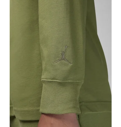 Лонгслів чоловічий Air Jordan Wordmark Long-Sleeve T-Shirt Green FJ0702-340