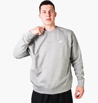 Свитшот мужской Nike M NSW CLUB CRW BB Grey BV2662-063