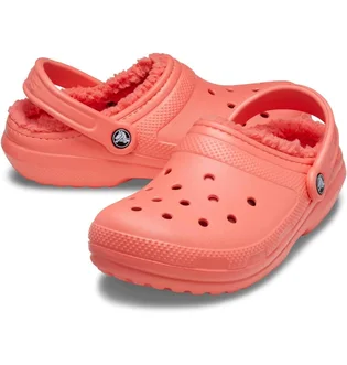 Тапочки жіночі CROCS Classic Lined Clog Orange 203591-6SL
