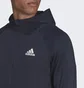 Худи мужское Adidas Training Full-Zip Hoodie Blue Hc4252