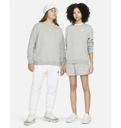 Свитшот женский Nike Sportswear Club Fleece Crewneck Sweatshirt Grey Dq5473-063