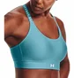 Топ женский Under Armour Infinity Mid Covered Sports Bra Light Blue 1363353-433