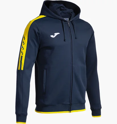 Олімпійка чоловіча Joma Chaqueta Con Capucha Olimpiada Marino Amarillo Blue 103707.339