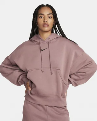 Худи женское Nike Sportswear Phoenix Fleece Over-Oversized Pullover Hoodie Bordo DQ5858-208