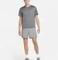 Футболка мужская Nike M Nk Df Run Top Ss Grey Cj5332-070