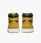 Кроссовки мужские Air Jordan 1 Retro High Og Black/Yellow 555088-701