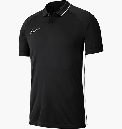 Поло мужское Nike Shirt M Nk Dry Acdmy19 Polo Ss Black BQ1496-010