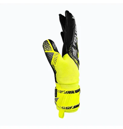 Рукавиці воротарські чоловічі Reusch Attrakt Silver Yellow/Black 5570215-2025