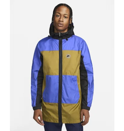 Куртка чоловіча Nike Sportswear Spu Woven Jacket Blue/Yellow Fb2192-382